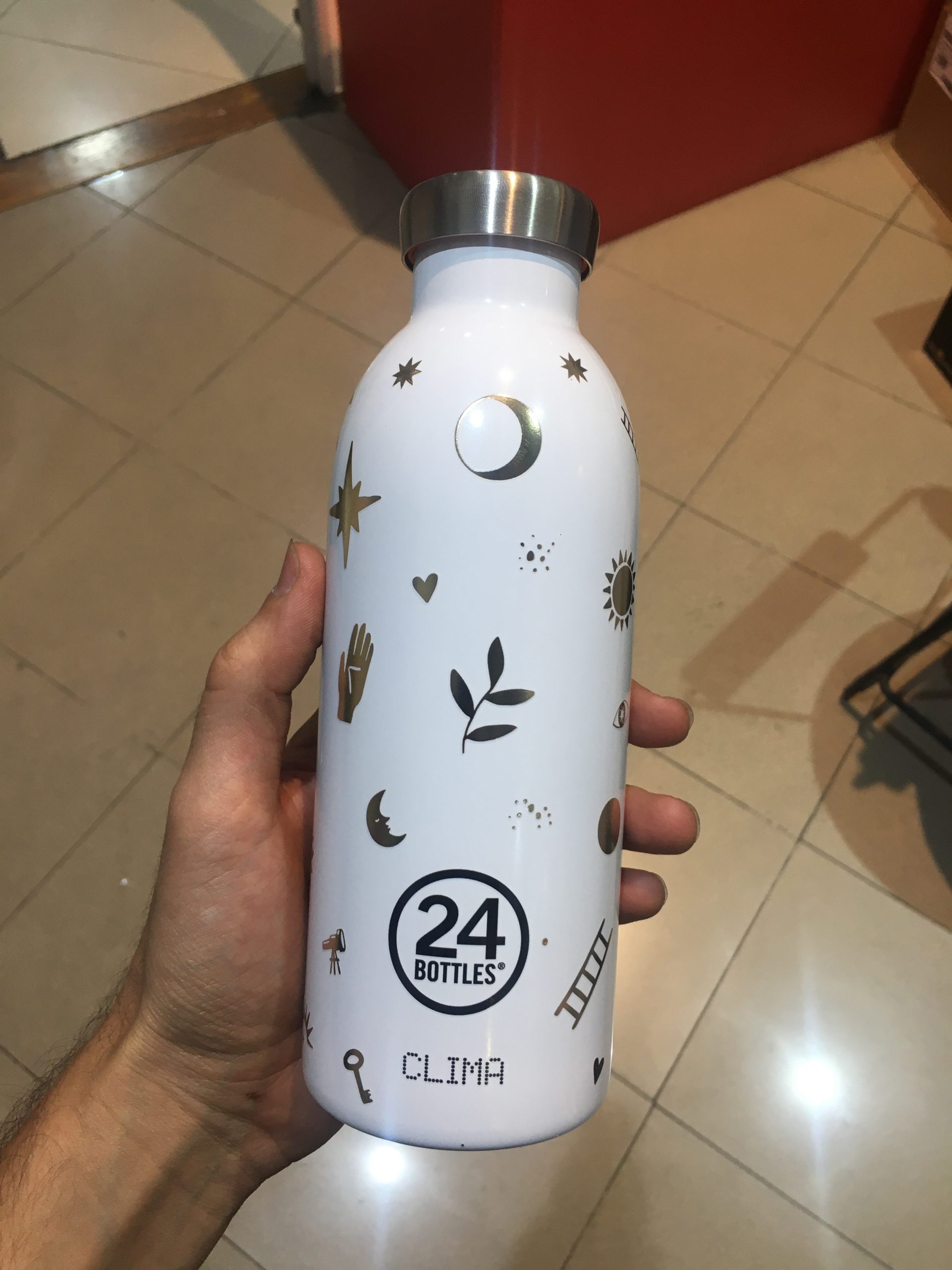 بطری CLIMA طرح RADIO GALAXY برند 24bottles، سایز 500 میل