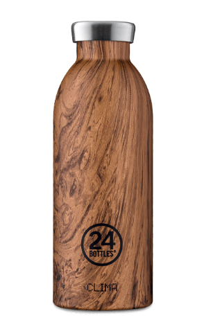 بطری CLIMA طرح Sequoia Wood برند 24bottles، سایز 500 میل